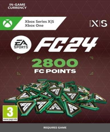 EA SPORTS FC 24 – 2800 Ultimate Team Points (Xbox One + Series X/S)